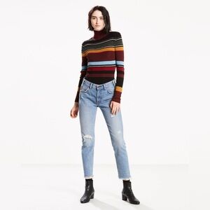 LEVI’S ORANGE TAB 505C CROPPED WOMEN'S‎ JEANS
